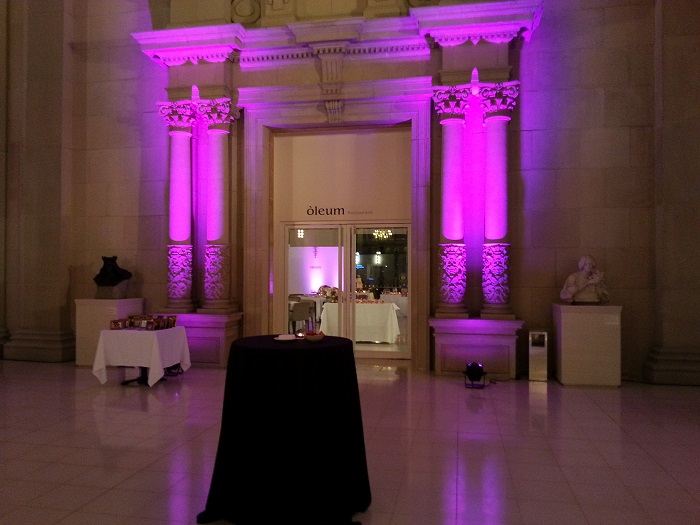 Evento privado en el MNAC