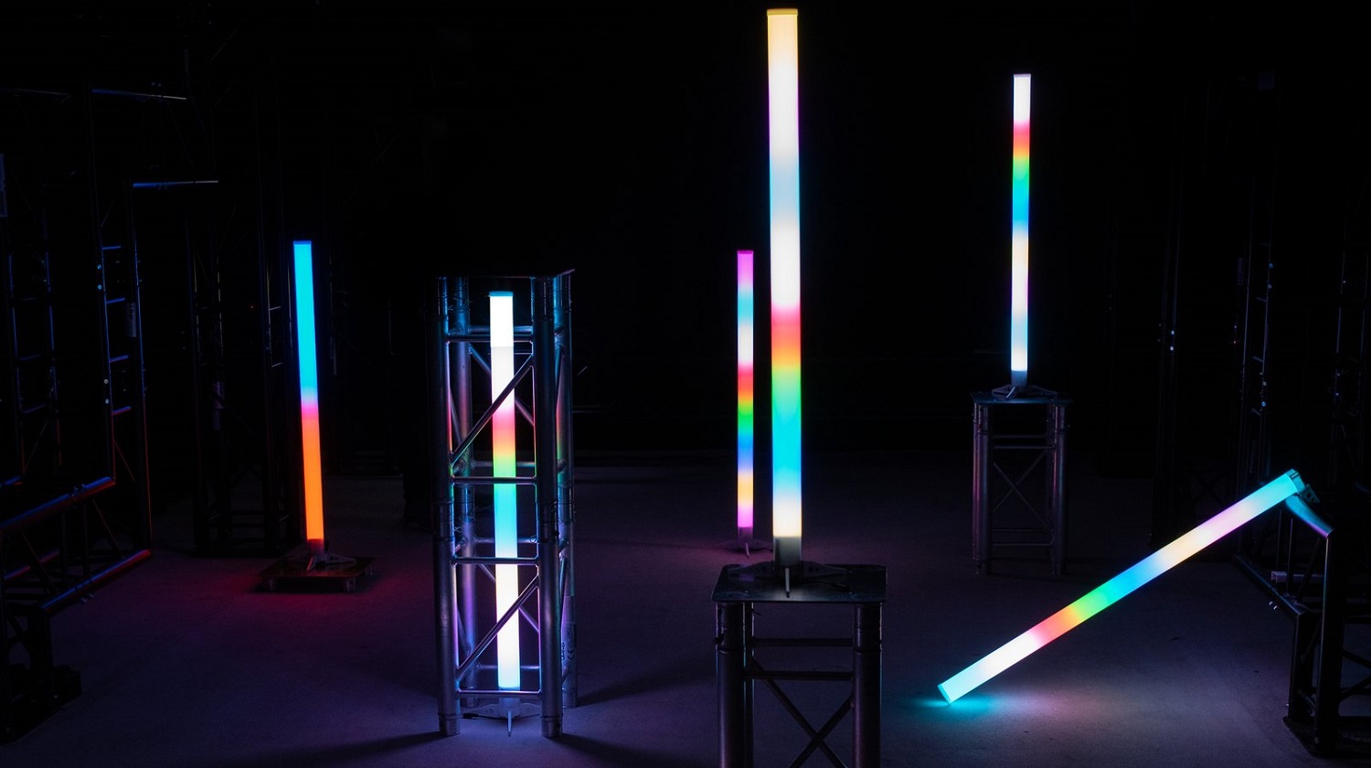 Tubos LED RGB a batería